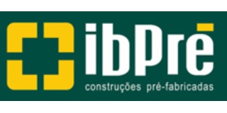 Logomarca de IBPRE Construções Pré- Fabricadas