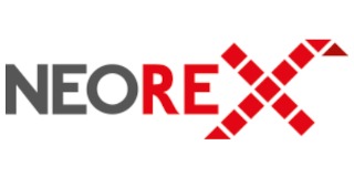Logomarca de NeoRex Elementos Vazados e Pré-Moldados