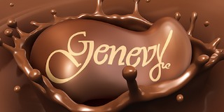 Logomarca de Genevy Chocolates Especiais
