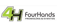 Logomarca de FOUR HANDS | Promoções & Eventos