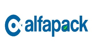 Logomarca de ALFAPACK | Soluções Inovadoras em Embalagens