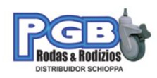 Logomarca de PGB Rodas e Rodízios