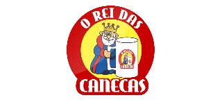 Logomarca de O REI DAS CANECAS | Produtos Personalizados