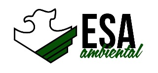 Logomarca de ESA AMBIENTAL | Falcoaria para Controle de Fauna Nociva