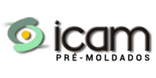 Logomarca de ICAM | Pré-Moldados