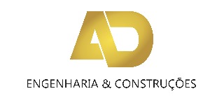 Logomarca de AD CONSTRUTORA | Obras Residenciais, Comerciais e Industriais