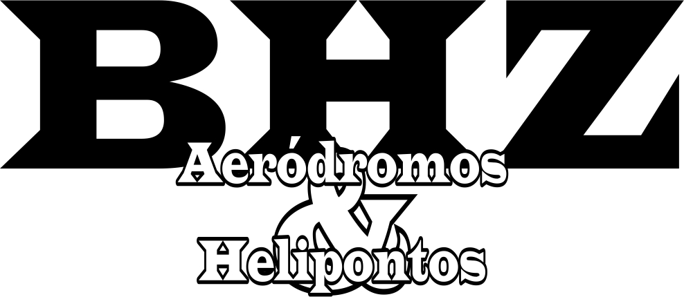 Logomarca de BHZ Aeródromos e Helipontos