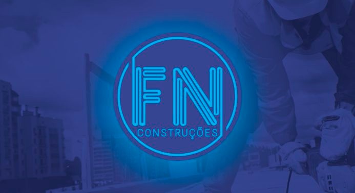 Logomarca de FN Construções