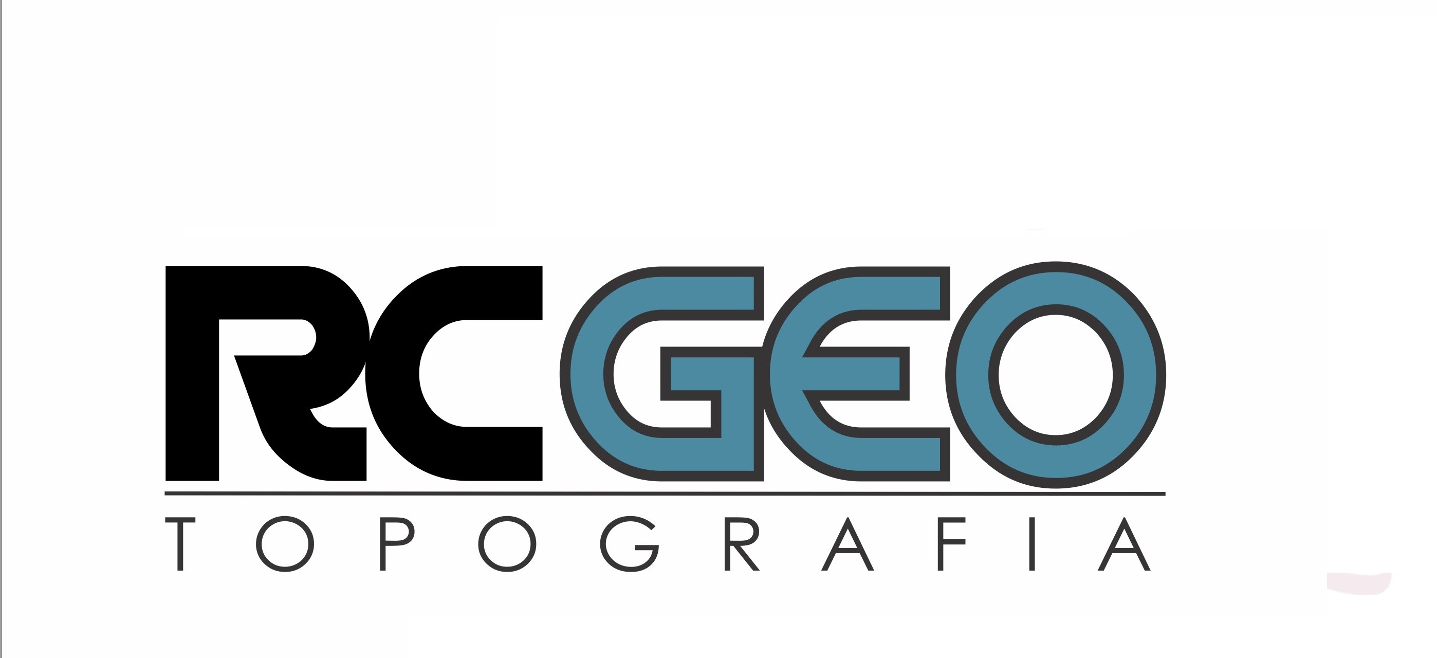 Logomarca de RC Geo Topografia