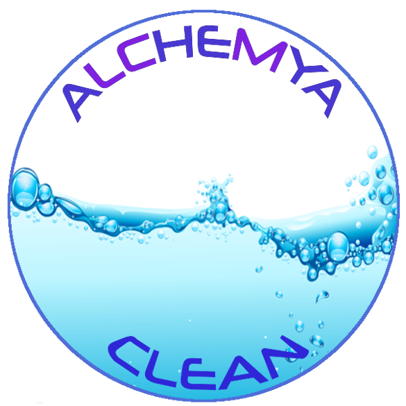 Logomarca de ALCHEMYA CLEAN - Produtos de Higiene e Limpeza