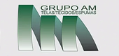 Logomarca de Grupo AM | Telas - Tecidos - Espumas