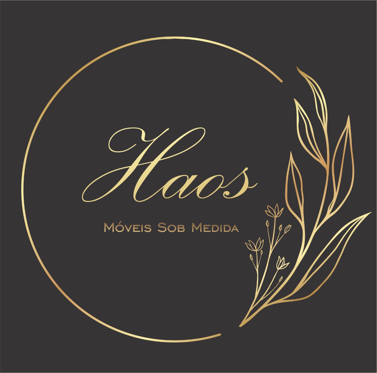 Logomarca de HAOS | Móveis sob Medida